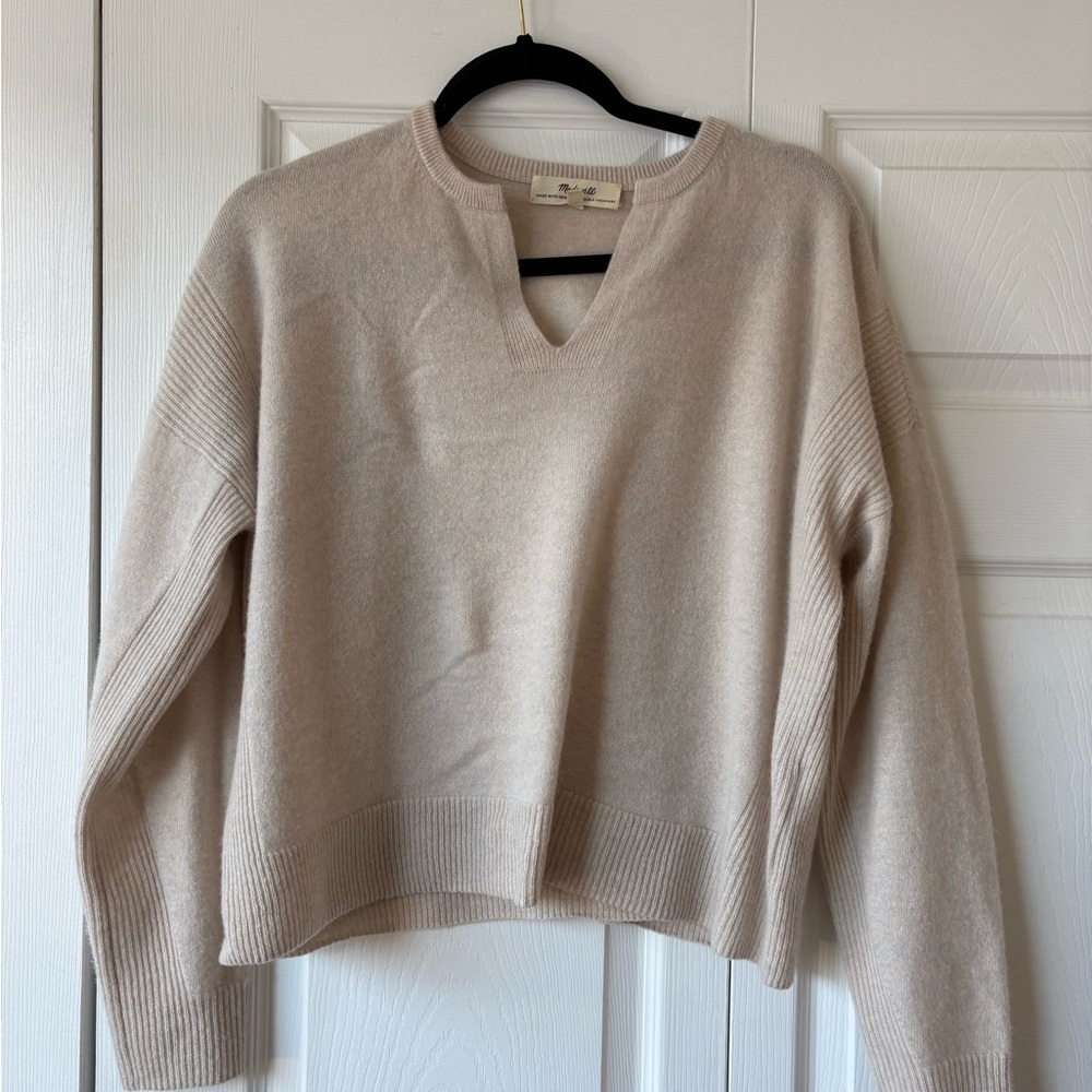 Madewell 100% Cashmere Sweater